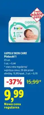 Lidl Pieluszki Skin Care - 1 oferta