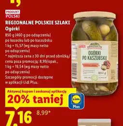 Lidl Ogórki po kaszubsku lub po kozacku oferta