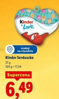 Lidl Serduszko czekoladowe oferta