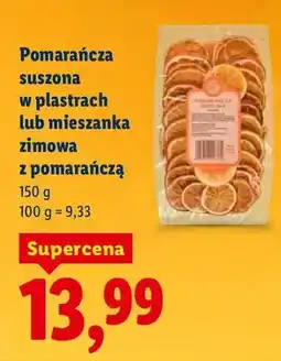 Lidl Pomarańcza suszona w plastrach oferta