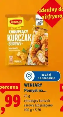 Lidl Pomysł na... chrupiący kurczak serowy oferta
