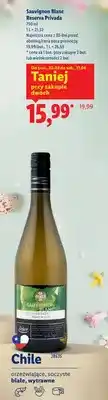 Lidl Wino Sauvignon Blanc Reserva Privada oferta