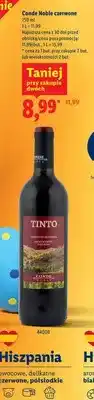 Lidl Wino czerwone, półsłodkie Tinto oferta
