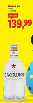 Lidl Gin Caorunn oferta