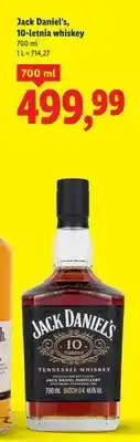Lidl Whisky Jack Daniel's, 10-letnia oferta