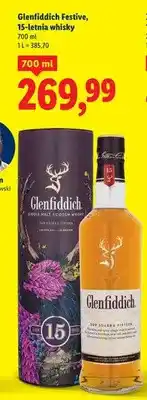 Lidl Whisky Glenfiddich Festive, 15-letnia oferta