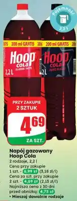 Dino Napój gazowany Hoop Cola oferta
