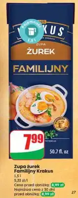 Dino Zupa żurek Familijny oferta