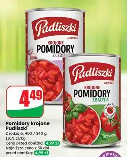 Dino Pomidory krojone z czosnkiem/z bazylią oferta