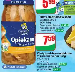 Dino Filety śledziowe opiekane w zalewie oferta