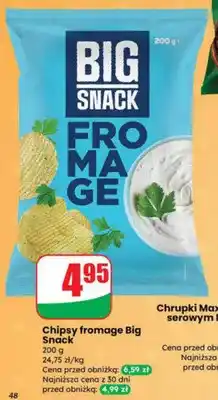 Dino Chipsy fromage Big Snack oferta