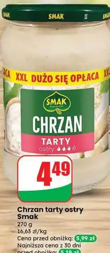 Dino Chrzan tarty ostry Smak oferta