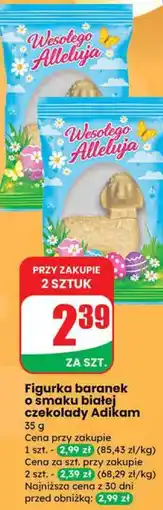 Dino Figurka baranek o smaku białej czekolady Adikam oferta
