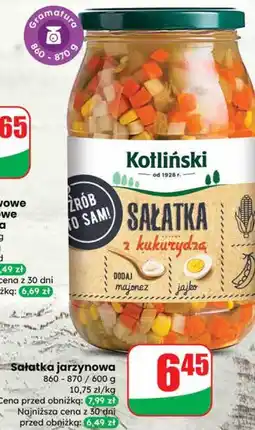 Dino Sałatka jarzynowa Kotliński oferta