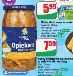 Dino Filety śledziowe opiekane w zalewie Fisher King oferta