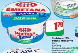 Dino Śmietana 12% Polska Mlekovita oferta