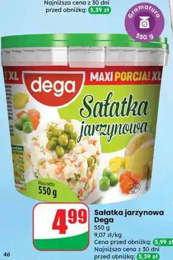 Dino Sałatka jarzynowa Dega oferta