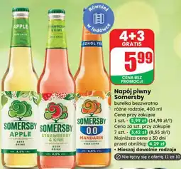 Dino Napój piwny Somersby oferta