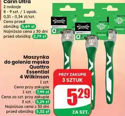 Dino Maszynka do golenia męska Quattro Essential 4 Wilkinson oferta
