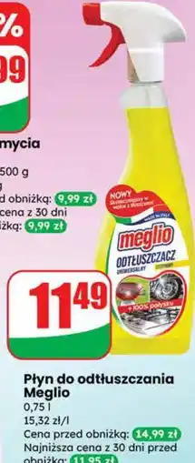 Dino Płyn do odtłuszczania Meglio oferta