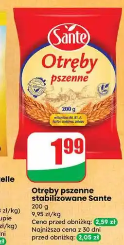 Dino Otręby pszenne stabilizowane Sante oferta