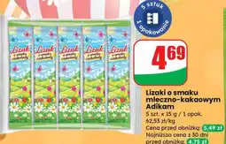 Dino Lizaki o smaku mleczno-kakaowym Adikam oferta