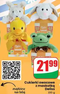 Dino Cukierki owocowe z maskotką Deliss oferta