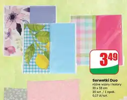 Dino Serwetki Duo oferta