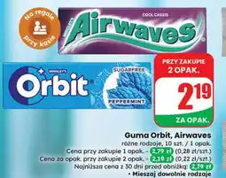 Dino Guma Orbit, Airwaves oferta