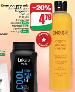 Dino Krem pod prysznic damski Argan Bingospa oferta