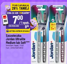 Polomarket Szczoteczka Jordan Ultralite Medium lub Soft oferta