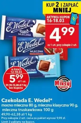 Lewiatan Czekolada E. Wedel oferta