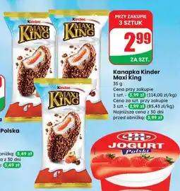 Dino Kanapka Kinder Maxi King oferta