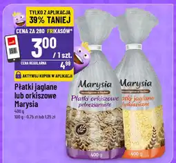 Polomarket Płatki jaglane lub orkiszowe Marysia oferta