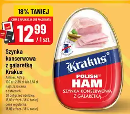Polomarket Szynka konserwowa z galaretką Krakus oferta