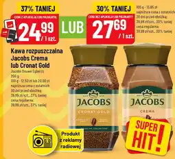 Polomarket Kawa rozpuszczalna Jacobs Crema lub Cronat Gold oferta