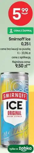 Żabka Smirnoff Ice oferta