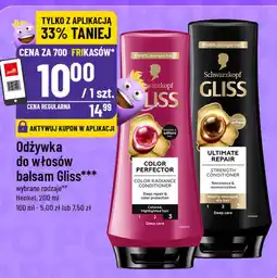 Polomarket Odżywka do włosów balsam Gliss oferta