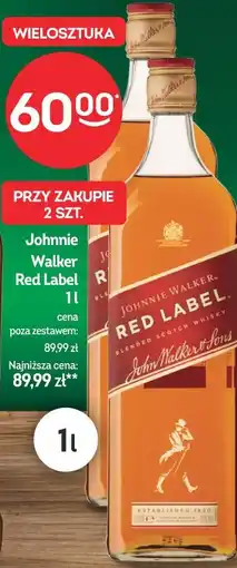 Żabka Johnnie Walker Red Label oferta