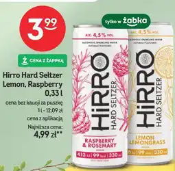 Żabka Hirro Hard Seltzer Lemon, Raspberry oferta