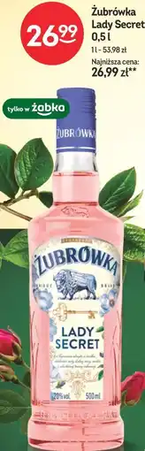 Żabka Żubrówka Lady Secret oferta