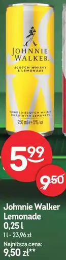 Żabka Johnnie Walker Lemonade oferta
