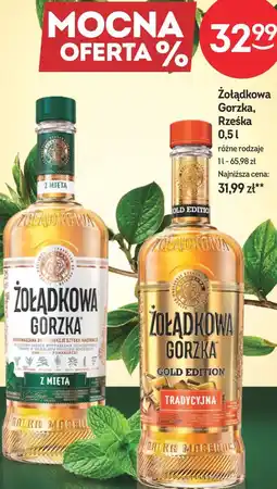 Żabka Żołądkowa Gorzka, Rześka oferta