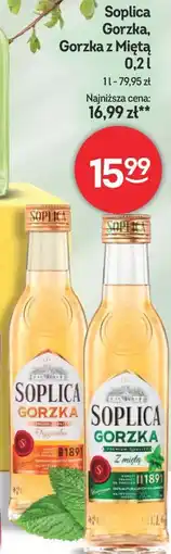 Żabka Soplica Gorzka, Gorzka z Miętą oferta