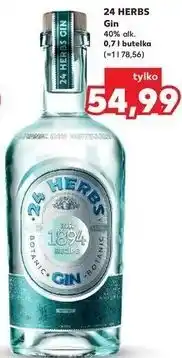 Kaufland 24 HERBS Gin oferta