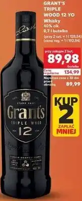 Kaufland GRANT'S TRIPLE WOOD 12 YO Whisky oferta