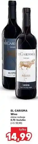 Kaufland EL CARISMA Wino oferta