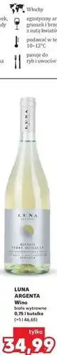 Kaufland LUNA ARGENTA Wino oferta