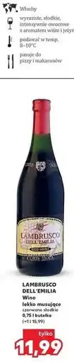 Kaufland LAMBRUSCO DELL'EMILIA oferta