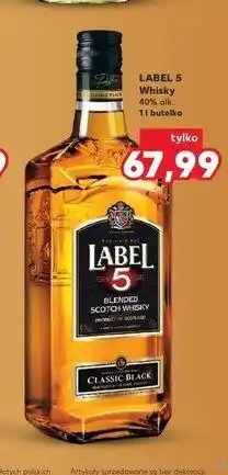 Kaufland Label 5 Whisky oferta
